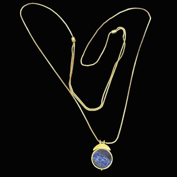 Madewell Lot of 3 Gold Tone Adjustable Necklaces Jewelry Pendant Chain - Picture 5 of 9